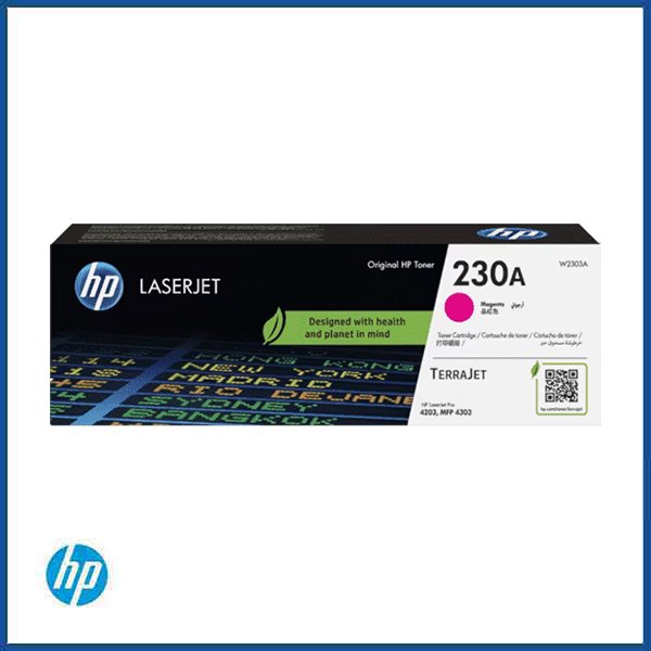 HP 230A Magenta Original LaserJet Toner Cartridge – W2303A Supplier in Qatar